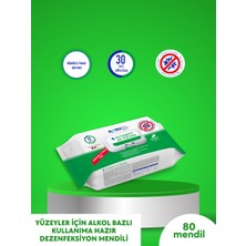 Actosept Actosept® Af Tücher 80 Mendil | Yüzeyler Için Alkol Bazlı Kullanıma Hazır Dezenfeksiyon Mendili