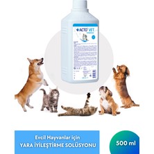 Acto Vet Solutıon 500 ml  Evcil Hayvanlar Için Yara Iyileştirme Solüsyonu
