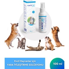 Acto Vet Solutıon 100 ml  Evcil Hayvanlar Için Yara Iyileştirme Solüsyonu