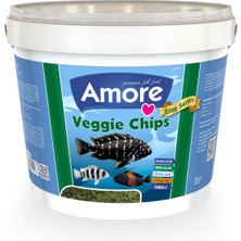 Amore Pro Spirulina Algae Chips 110 gr Akvaryum Balık Yemi