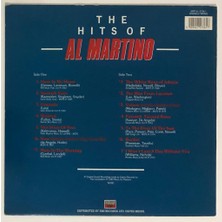 Al Martino The Hits Of Al Martino Lp Plak (Orjinal 1985 Ingiltere Baskı)