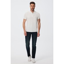 Lee Cooper Jagger Erkek Slım Straıght Dar Kesim Normal Bel Düz Paça Jean Pantolon Yeşil