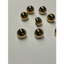 Karan Tuhafiye Bombeli Bluz Düğmesi , Metal Bluz Düğmesi , 8 Li Set , Gold