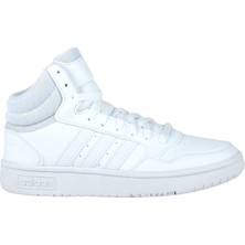 Adidas Hoops 3.0 Mid Kadın Beyaz Sneaker GW5457