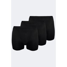 Malabadi Erkek Siyah 3 Lü Paket Micro Modal Boxer 909