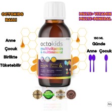 Ava 4'lü Octo Vitamin Paketi Octomin Octokids Octofish Octomin Plus Doğal Katkısız