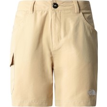 The North Face W Horızon Short - Eu NF0A8251LK51  Kadın Haki Renk Nemi Uzaklaştırıcı Doğa Yürüyüşü İçin Şort