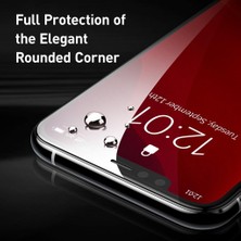 Bzontech iPhone 13 Pro Ekran Koruyucu Premium Seri Full Kırılmaz Cam Kavisli