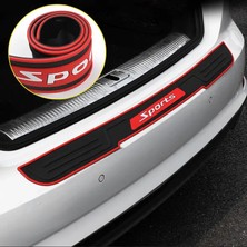 Carhanson Opel Corsa 2018-2023 Için Kauçuk Arka Tampon Ayak Plakası Koruyucuınsignia 2017-2023 Için Kauçuk Arka Tampon Ayak Plakası Koruyucu - Siyah (Yurt Dışından)