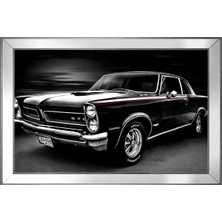 DB Sanat 1965 Pontiac Gto Klasik Araba Motifli Kanvas Tablo