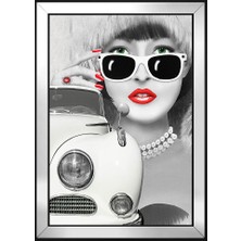 DB Sanat Kadın Motifli Kanvas Tablo