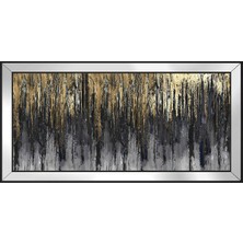 DB Sanat Soyut Şekiller Motifli Kanvas Tablo