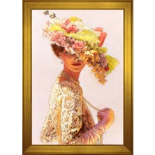 DB Sanat Kadın Motifli Kanvas Tablo