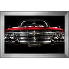 DB Sanat 1961 Chevrolet Impala Araba Motifli Kanvas Tablo