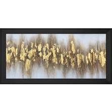 DB Sanat Soyut Şekiller Motifli Kanvas Tablo