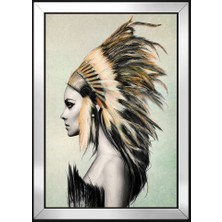 DB Sanat Kadın Motifli Kanvas Tablo