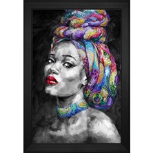 DB Sanat Kadın Motifli Kanvas Tablo