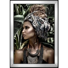 DB Sanat Etnik Kadın Motifli Kanvas Tablo