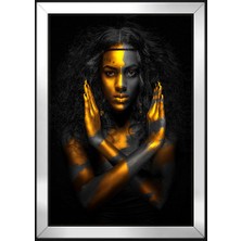 DB Sanat Kadın Motifli Kanvas Tablo