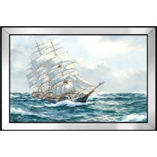 DB Sanat Yelkenli Gemi-6 Motifli Kanvas Tablo