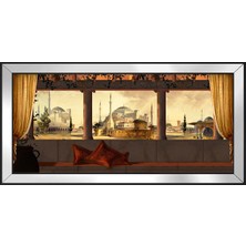 DB Sanat Eski Istanbul Motifli Kanvas Tablo