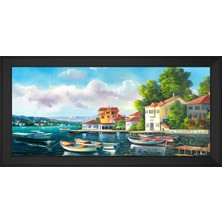 DB Sanat Istanbul Motifli Kanvas Tablo