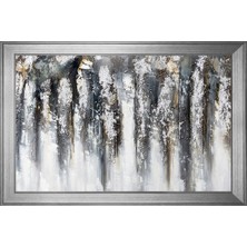 DB Sanat Soyut Şekiller Motifli Kanvas Tablo