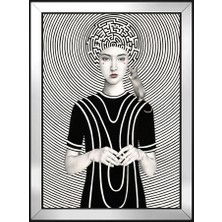 DB Sanat Kadın Motifli Kanvas Tablo