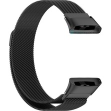AktarMobile Redmi Watch 3 Uyumlu Mıknatıslı Hasır Metal Örgü Kordon Kayış  Özel Pim Tasarımı