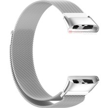 AktarMobile Redmi Watch 3 Uyumlu Mıknatıslı Hasır Metal Örgü Kordon Kayış  Özel Pim Tasarımı