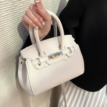 Lychee Desenli Büyük Kapasiteli Tote Çanta Moda Omuz Messenger Kelly Çantası (Yurt Dışından)