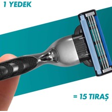 Gillette Mach3 Avantajlı Yedek Tıraş Bıçağı 8'li