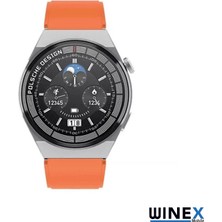 Winex 2024 Watch GT3 Max Android İos HarmonyOs Uyumlu Akıllı Saat Turuncu