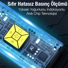 Ally ST-9620B Dijital LED Işıklı Taşınabilir Şarjlı Araç Lastik Hava Şişirme Pompası