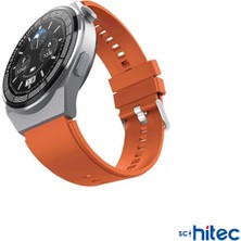 ScHitec 2024 Watch GT3 Max Android İos HarmonyOs Uyumlu Akıllı Saat Turuncu