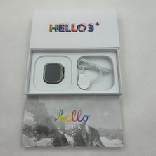 Laxsam Yeni Hello Watch 3+ Amoled Ekranlı 4gb Bellek 2.04 Inc 49 mm Akıllı Saat