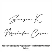 Baran Kişiye Özel Isim Sticker El Yazısı Isim Imza Oto Sticker Motosiklet Yapıştırma Arma