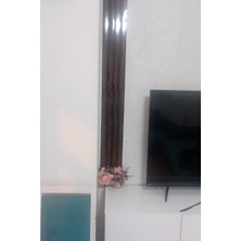 ÜÇLER Duvar Çıtası Kendindenyapışkanlı Gül Kurusu 4 cm 1rulo(10 mt )