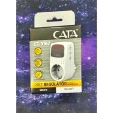 Cata CT-9187 4000W Digital Akım Korumalı Priz