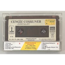 Cengiz Coşkuner Nostalji Kaset (Orjinal Kağıt Dönem Baskı)