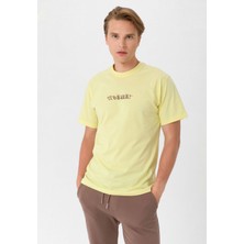 Looker Erkek Baskılı Oversize T-Shirt