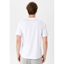 Looker Erkek Baskılı Oversize T-Shirt
