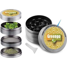 Greengo 35MM Metal Paslanmaz Tütün Öğütücü Grınder