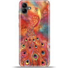 Cupcase Samsung Galaxy A04 Kılıf Esnek Silikon Kamera Koruma 4K Desenli Özel Tasarım - Amarande