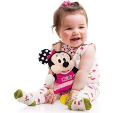 Clementoni Disney Baby Minnie Ilk Aktivite Minnie Mouse Peluş Diş Kaşıyıcı Sesli Oyuncak