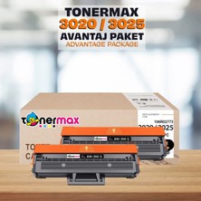 tonermax Xerox Phaser 3020 / 3025 Muadil Toneri 2'li Paket