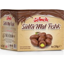 Gelincik Draje Sütlü Mat Fıstık 3 kg