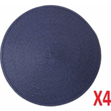 Porland Vista K.mavi Amerikan Servis 38CM 4'lü 04STY005183