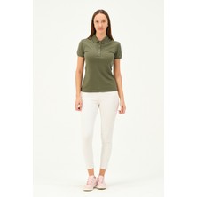 Msw Kadın Regular Fit Polo Yaka T-Shirt