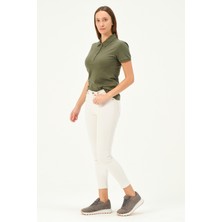 Msw Kadın Regular Fit Polo Yaka T-Shirt